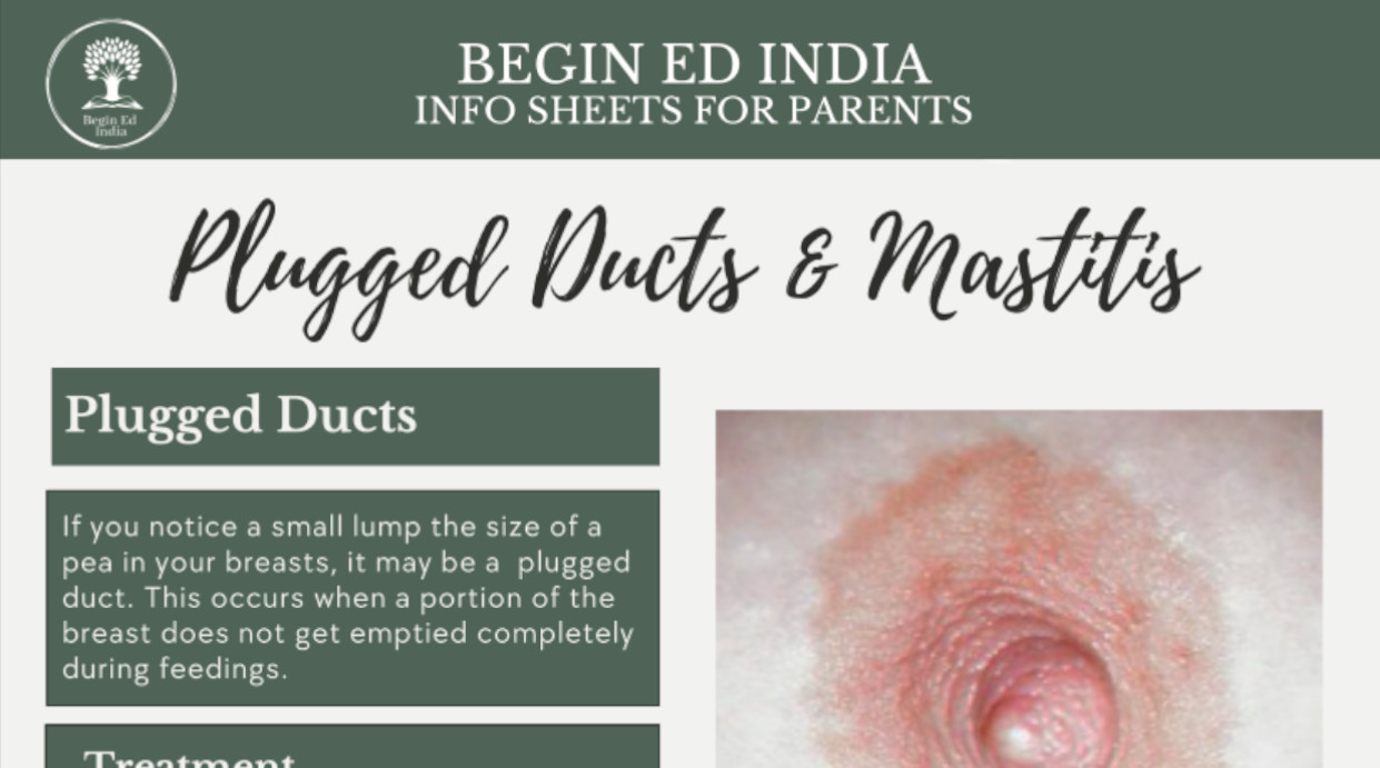Plugged Ducts and Mastitis